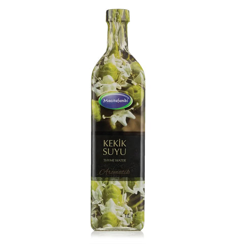 Mecitefendi Thyme Water (Kekik Suyu), 1 L glass bottle