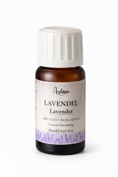 Lavendel oil in bottle