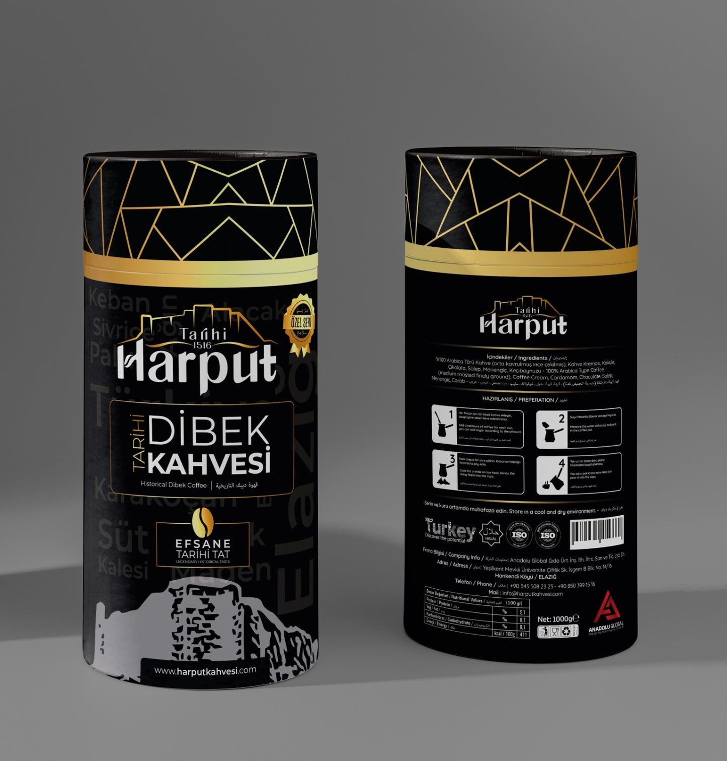 Harput Dibek Coffee - 1000 gr