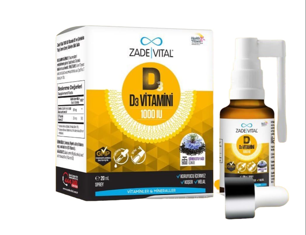 Vitamin D3 and Black Cumin Oil 20 ml