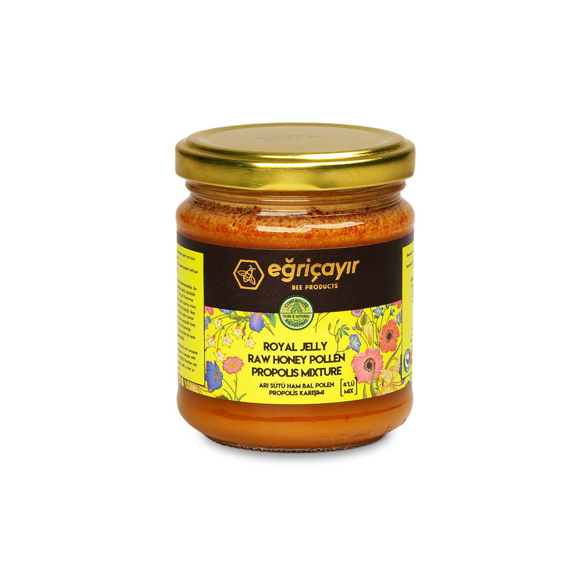 Royal Jelly Raw Honey Pollen Propolis Mixture - 240 g