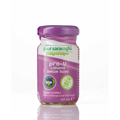 Cabbage shot in bottle