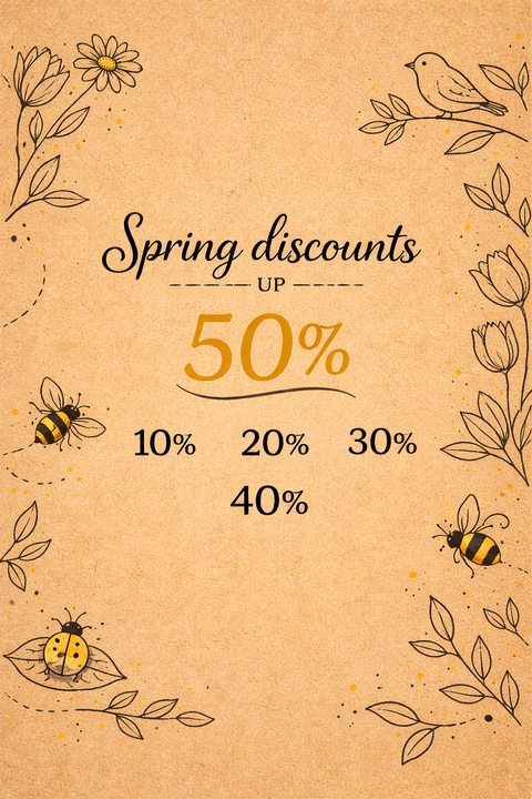 up to 50% discoun