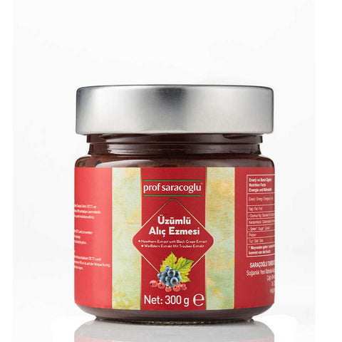 Hawthorn extract with black grape extract