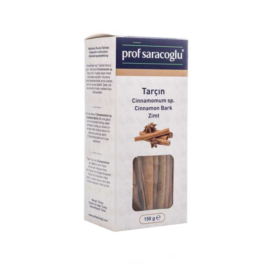 Prof Saracoglu Cinnamon Bark (Cinnamomum sp.) 150 g