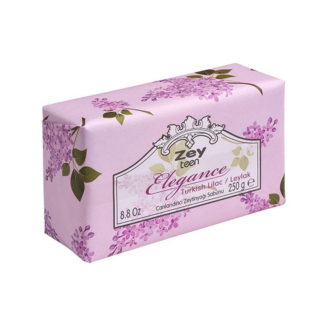Elegance Series Turkish Lilac Soap - 250 g