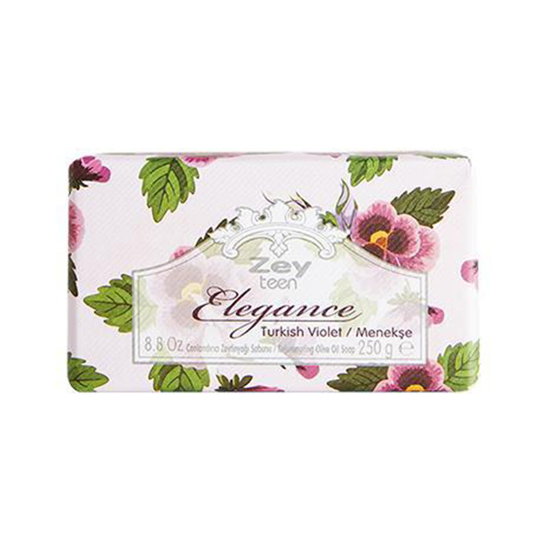 Elegance Series Turkish Violet Soap - 250 g