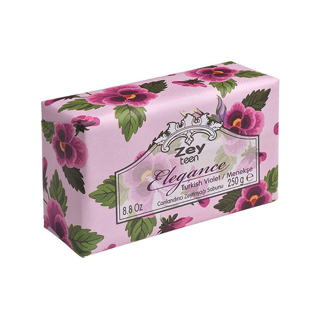 Elegance Series Turkish Violet Soap - 250 g