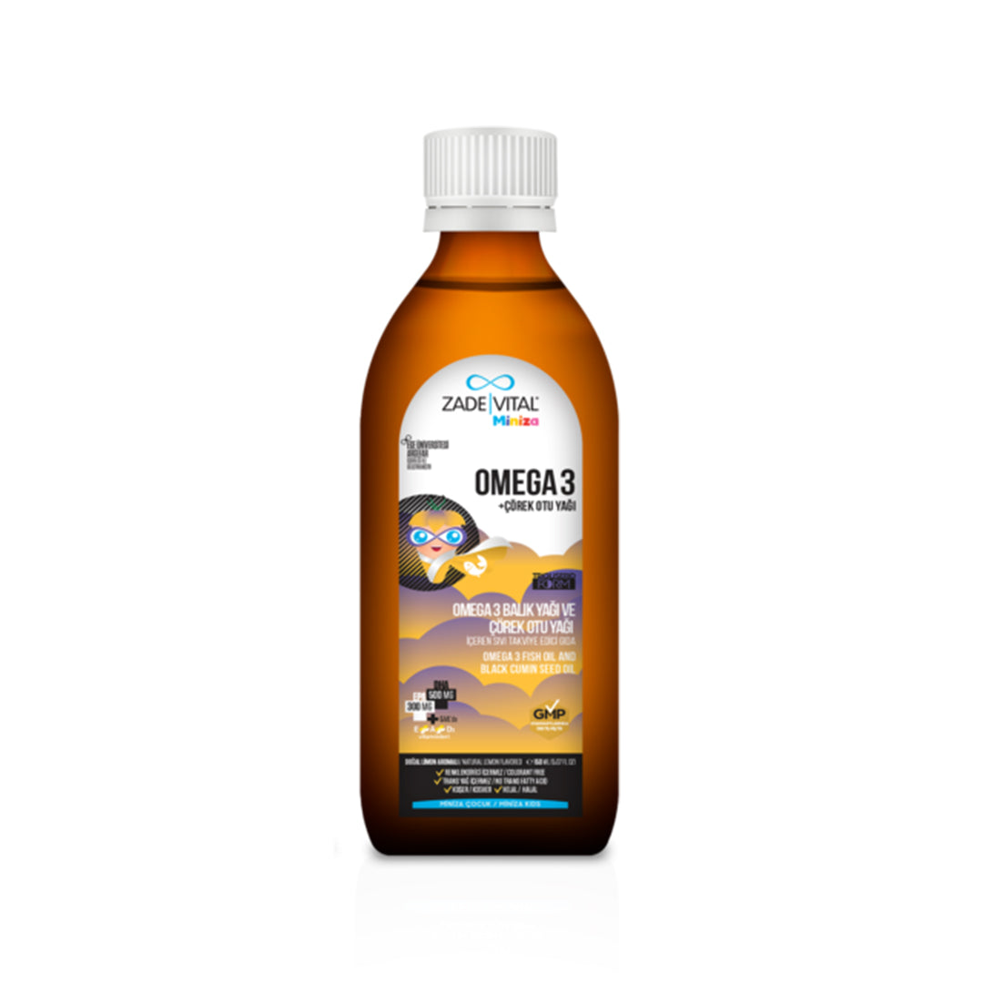 Miniza Omega 3 Black Cumin Seed Oil - 150 ml