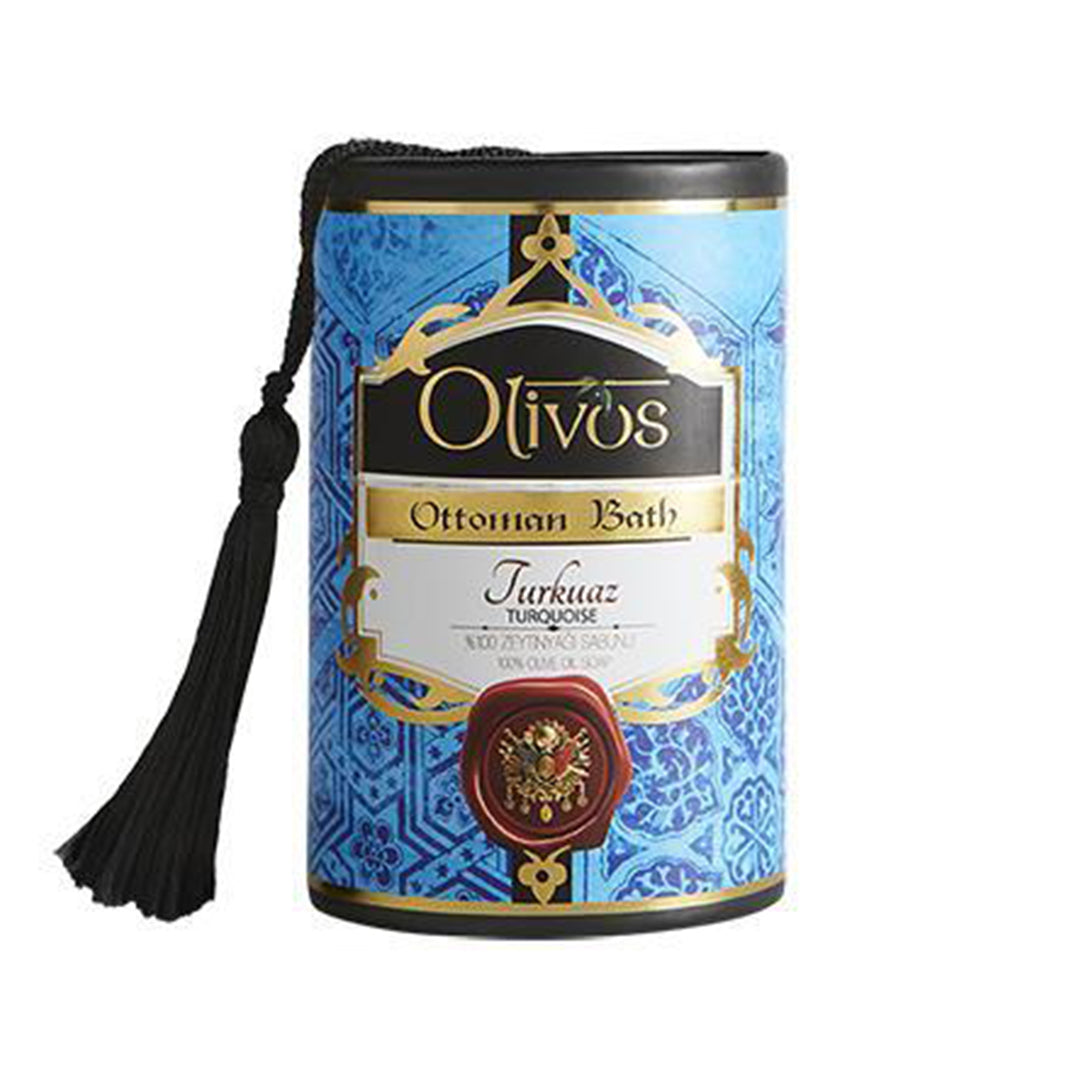 Olivos Osmanlı Hamamı Serisi Turkuaz Sabun - 2x100 gr