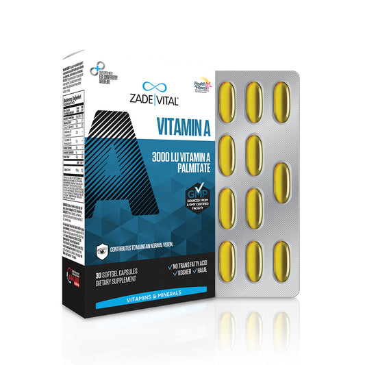 Vitamin A - 30 Capsules